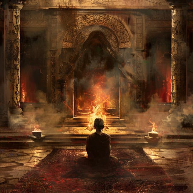 Melodía De Fuego: Llamas Armónicas - El chamán