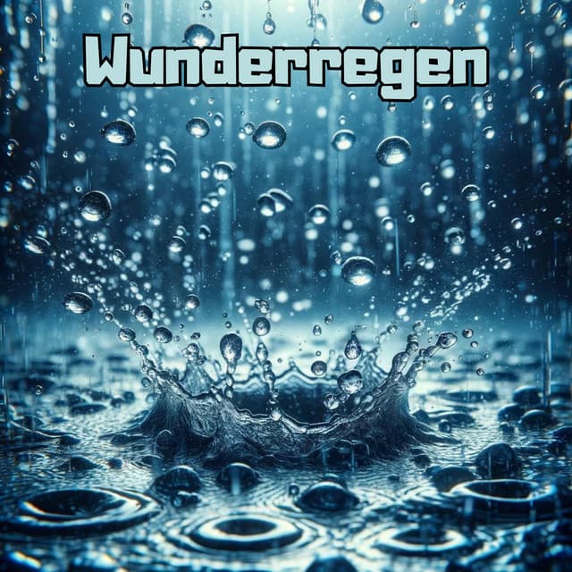Wunderregen: Tief Heilende Therapie-Klaviermusik mit Hypnotischen Regengeräuschen zur Reduzierung von Angst und Stress - Guten Schlafen Akademie