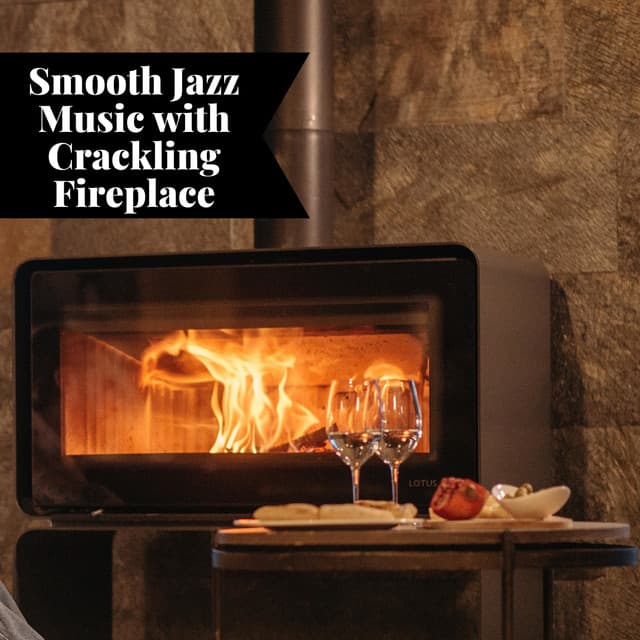 Smooth Jazz Music with Crackling Fireplace - Smooth Jazz Instrumental Band