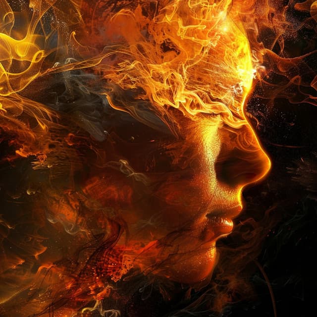 Noches De Fuego Binaural: Armonía Del Sueño - Dormir Profundamente en Minutos