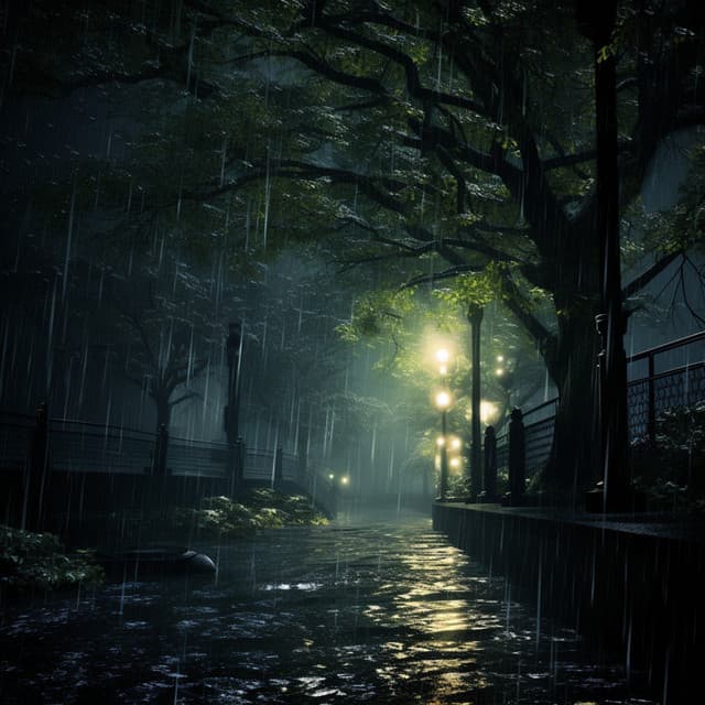 Relaxation Rain: Mellow Shower Nocturne - Natural Symphony