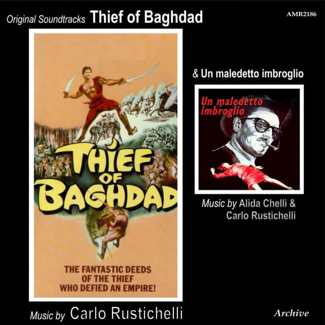 OST Thief of Baghdad & un Maladetto Imbroglio - Carlo Rustichelli