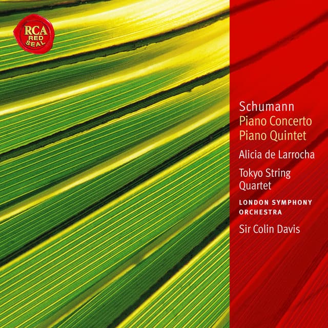 Schumann: Piano Concerto & Piano Quintet: Classic Library Series - Robert Schumann