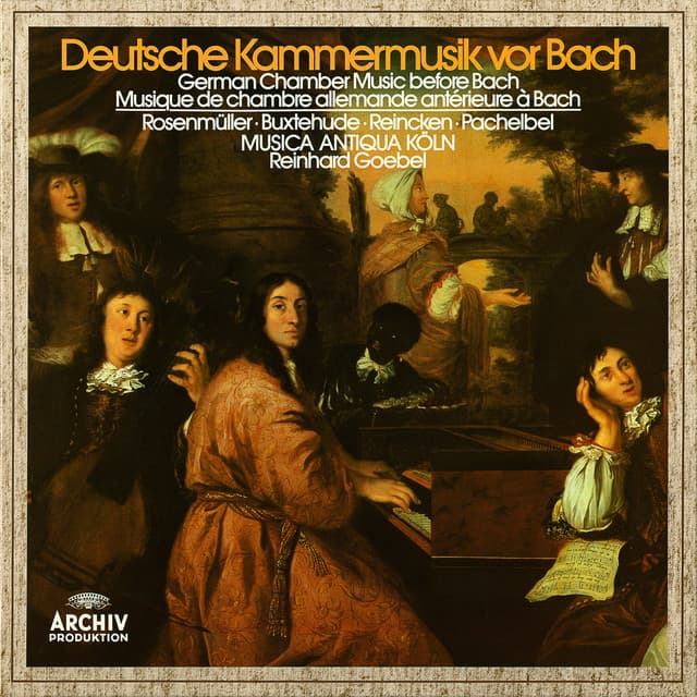 German Chamber Music Before Bach - Henk Bouman