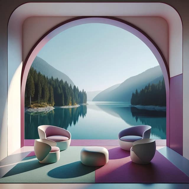 Echoes of Tranquility: Lakeside Vibes - Drink Bar Chillout Music