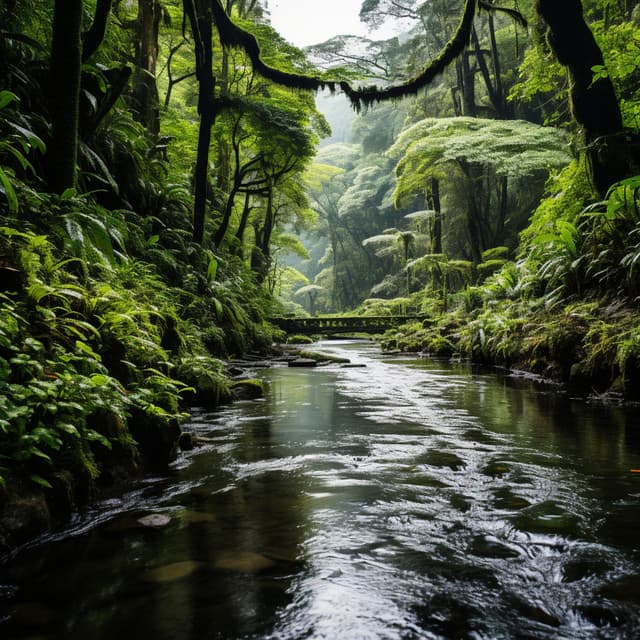 Travesía Del Río: Música En La Corriente Tranquilizadora - Sonidos de la naturaleza pacífica