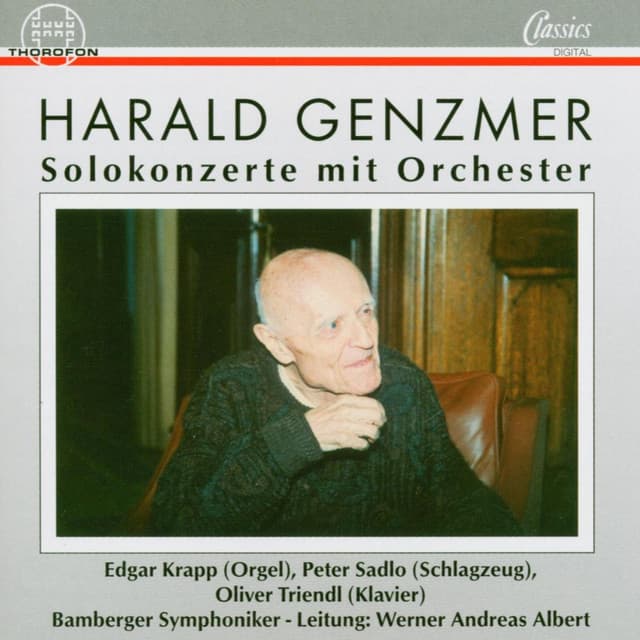 Harald Genzmer: Solokonzerte mit Orchester - Harald Genzmer