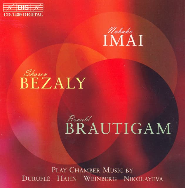 Durufle / Hahn / Weinberg / Nikolayeva: Chamber Music - Sharon Bezaly