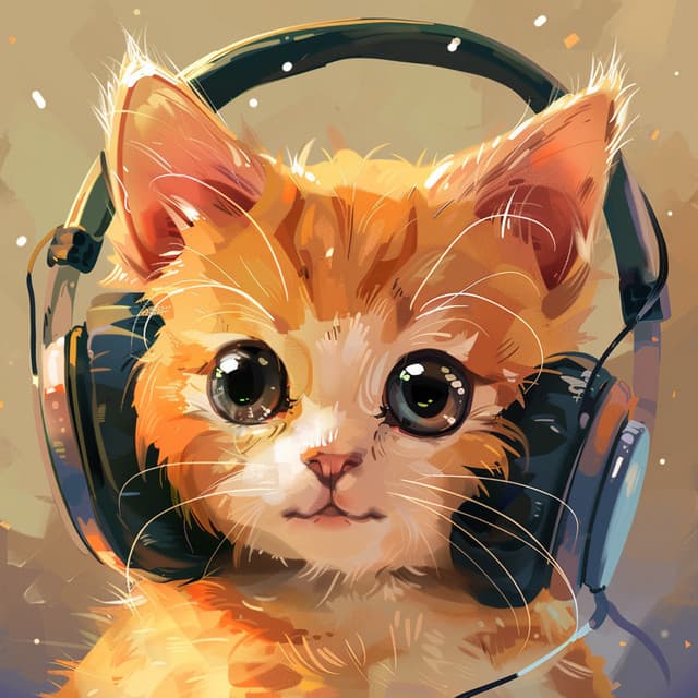 Lofi Cat Cuddles: Feline Harmonies - Kitten Music Therapy