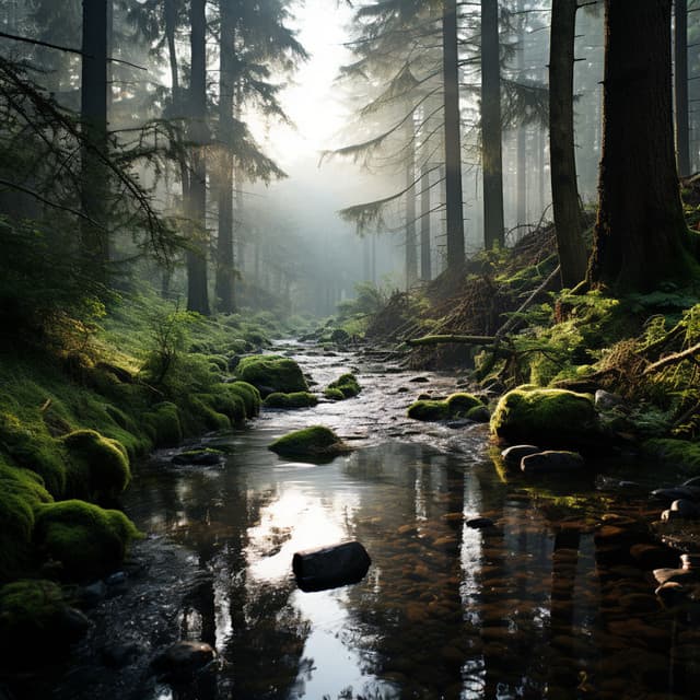 Música Para Aliviar El Estrés: Motete Consciente Del Arroyo Sereno - Fondo de naturaleza y sonidos