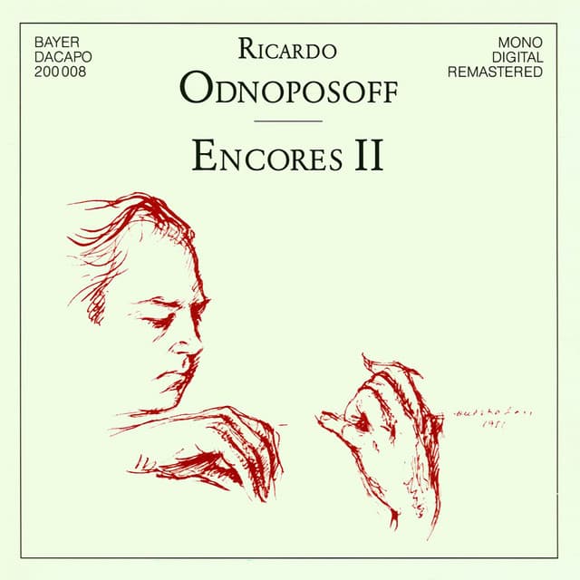 Encores II - Ricardo Odnoposoff