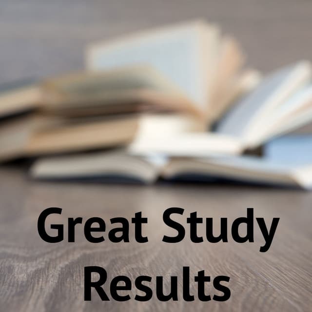 Great Study Results - Exam Study