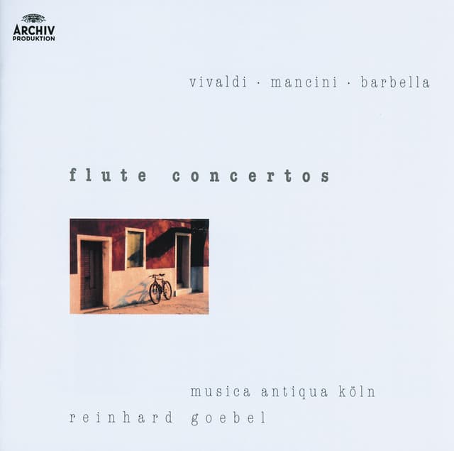 Vivaldi / Mancini / Barbella: Flute Concertos - Gudrun Heyens