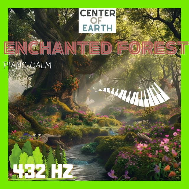 Enchanted Forest: 432 Hz Piano Calm - Center of Earth