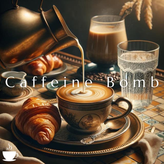 Caffeine Bomb: Espresso Background Sips - Morning Jazz Background Club