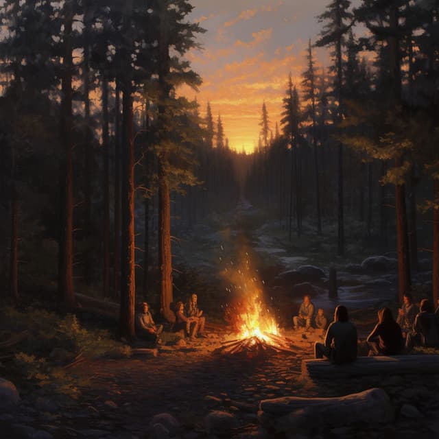 Armonía Tranquila De Las Brasas: Fusión De Spa Y Música - Música tranquila para la cena