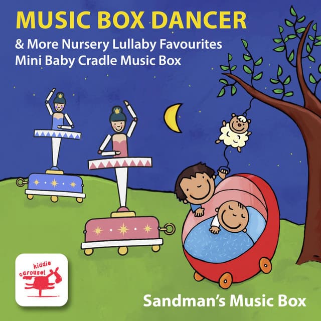 Music Box Dancer & More Nursery Lullaby Favourites: Mini Baby Cradle Music Box - Sandman’s Music Box