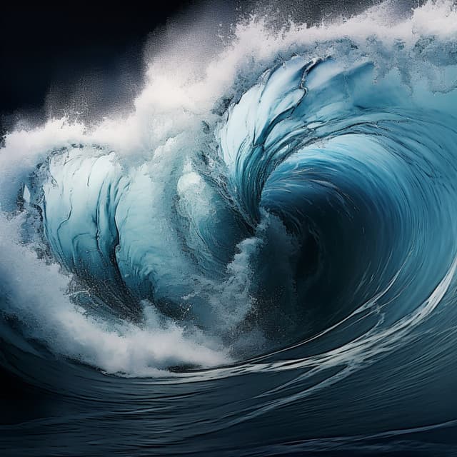 Yoga Shores: Ocean's Rhythmic Flow - La Nature