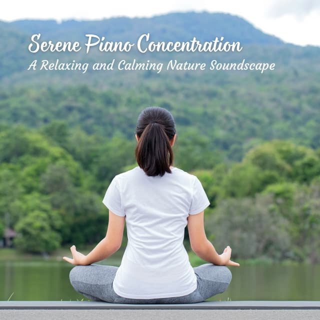 Serene Piano Concentration: A Relaxing and Calming Nature Soundscape - Jazz Piano Bar Academy