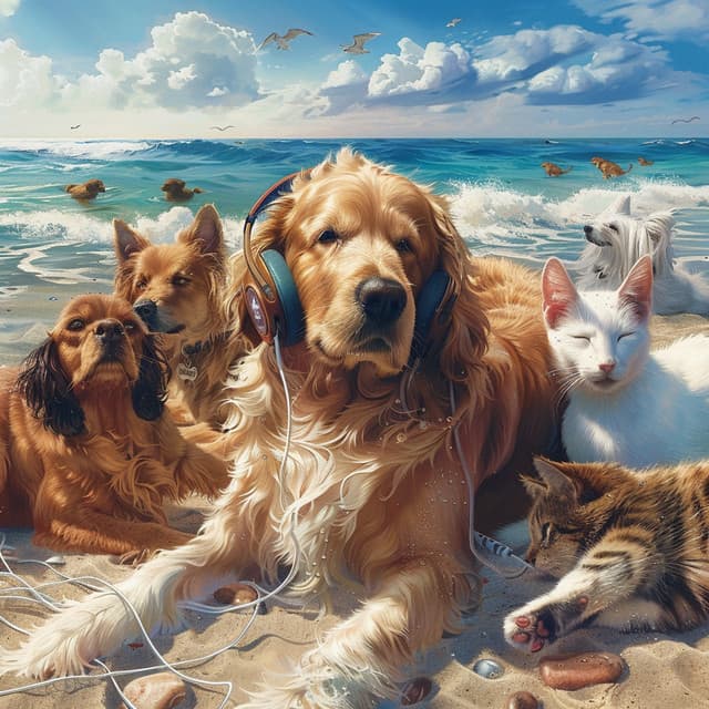 Serene Ocean: Music for Pet's Calm - Pet Sound Therapy