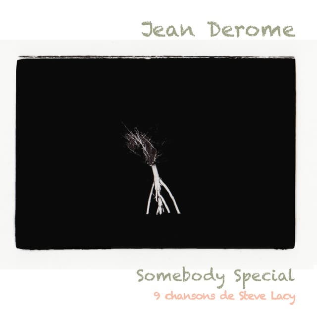 Somebody Special - Jean Derome