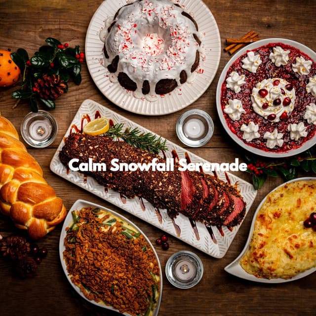 Calm Snowfall Serenade - Coffeehouse Lounge