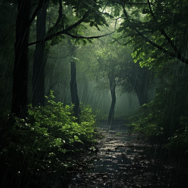 Meditation in Rainfall: Soothing Droplet Symphony - Pinetree Way