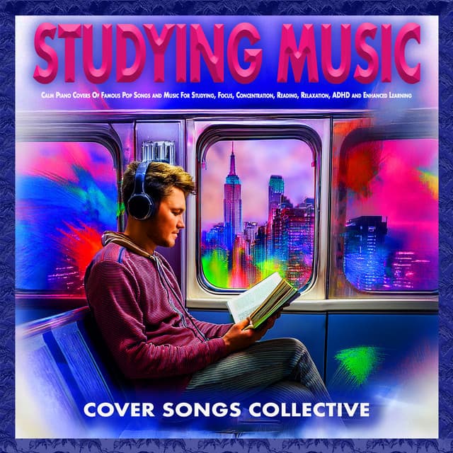 Studying Music: Calm Piano Covers Of Famous Pop Songs and Music For Studying, Focus, Concentration, Reading, Relaxation, ADHD and Enhanced Learning - Benjamin Shadows