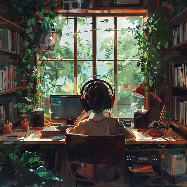 Work Rhythms: Lofi Productivity Melodies - Co-Working Music Playlist