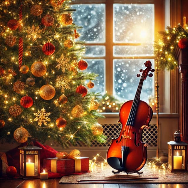 Beautiful Christmas Violin: Cozy & Calm, Relaxing Music - Free Time Relax Celebration