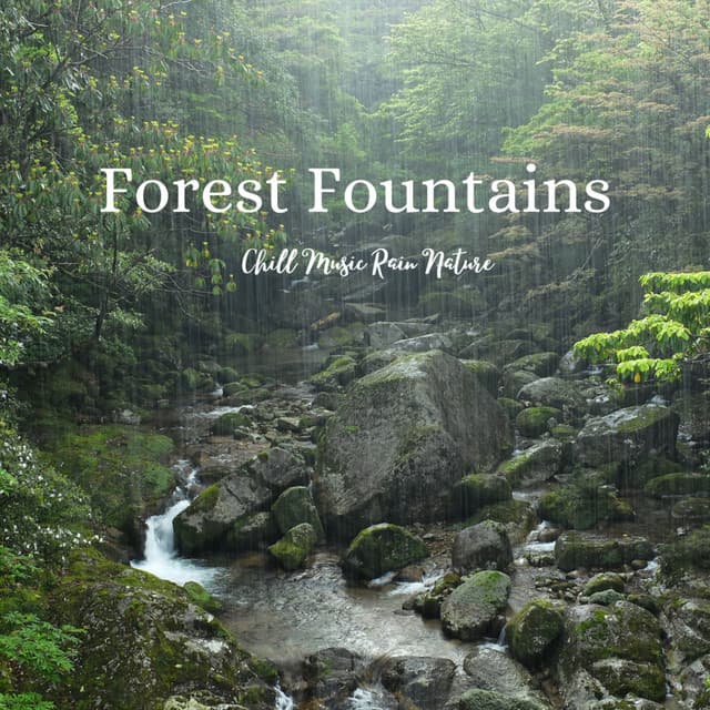 Forest Fountains: Chill Music Rain Nature - Forest Sounds