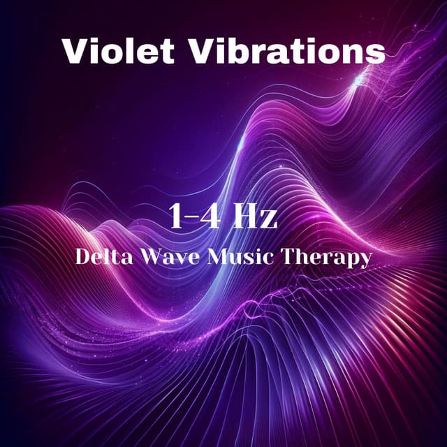 Violet Vibrations: 1-4 Hz Delta Wave Music Therapy for Stress Relief & Mental Clarity - Binaural Vibrations!