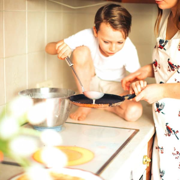 Backdrop for Fresh Cooking at Home - Cheerful Instrumental Cafe Jazz