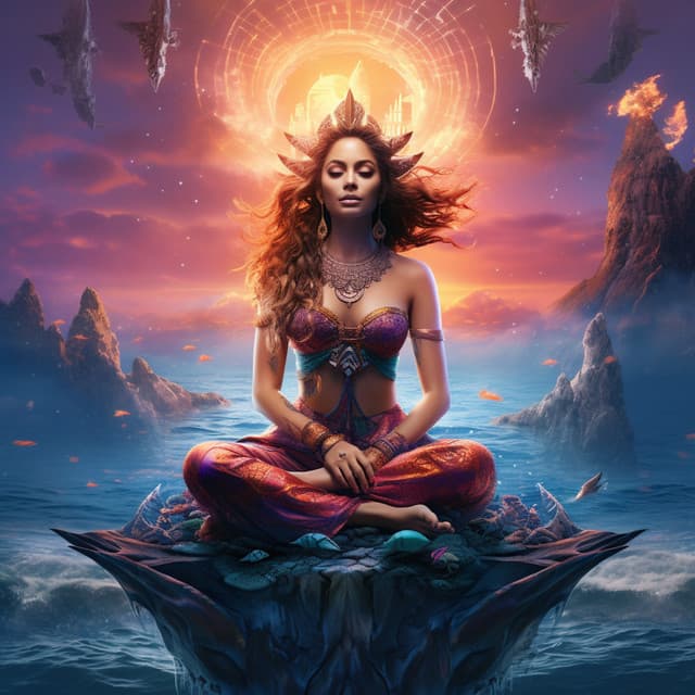 Ocean Choir Yoga Flow: Music by the Ocean Realm - Ocean Of White Noise