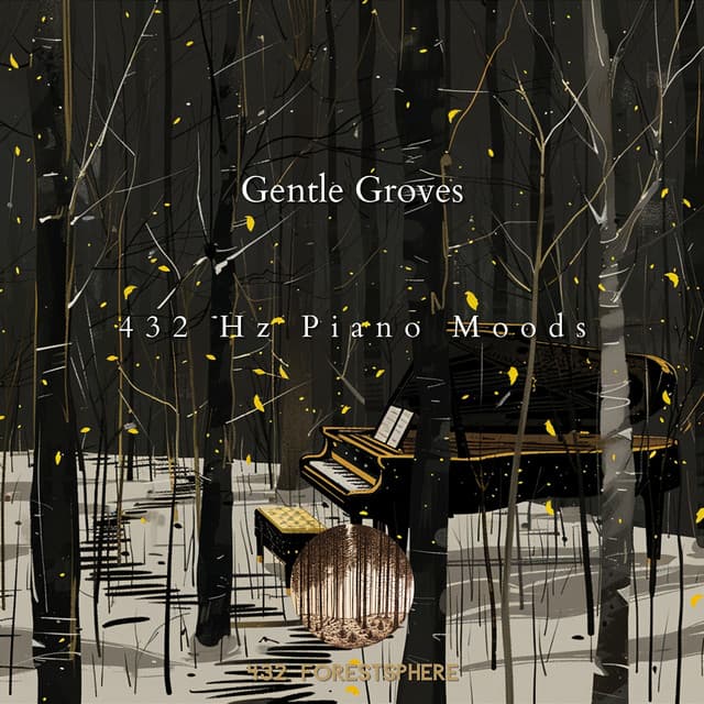 Gentle Groves: 432 Hz Piano Moods - 432 Forestsphere