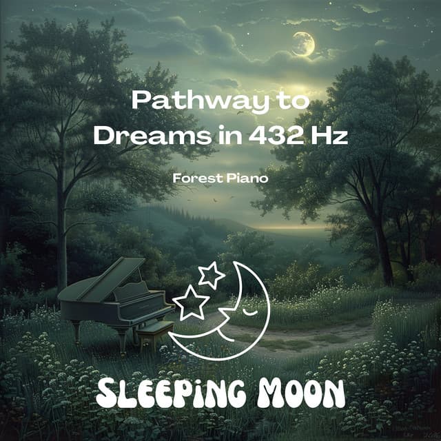 Pathway to Dreams in 432 Hz: Forest Piano - Sleeping Moon