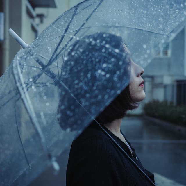 Efficiency in Rainy Serenity: Relaxing Music Rainfall Dreams - Worrysome Skies