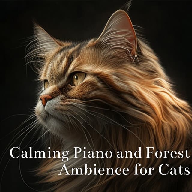 Calming Piano And Forest Ambience For Cats - Cat & Calm