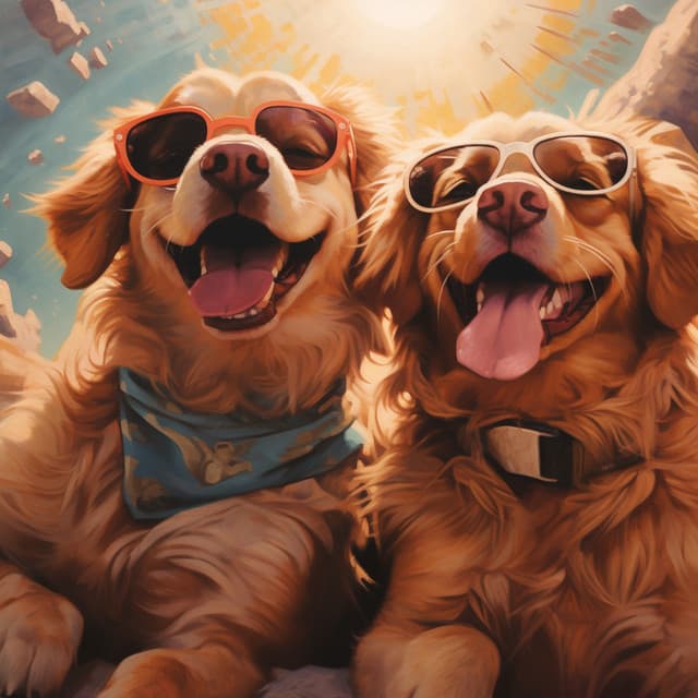 Dogs' Dance to Waterfall Music: Pounding Pulse - Jonci