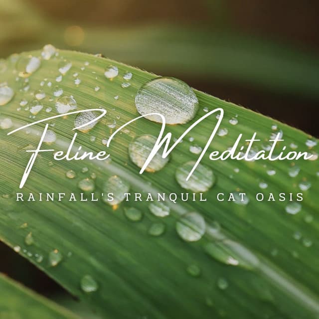 Calm Cat Rainfall: Ambient Serenity for Feline Meditation - Rainy Day Music