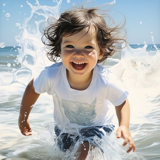 Melodías Tranquilas Del Mar: Música De Las Ondas Del Océano Para Los Más Pequeños - Hace muchas lunas