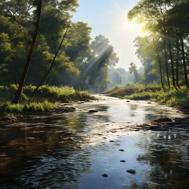 Verso De Un Río Que Fluye: Ecos Acuáticos De La Corriente - Reserva de Sonidos Naturales