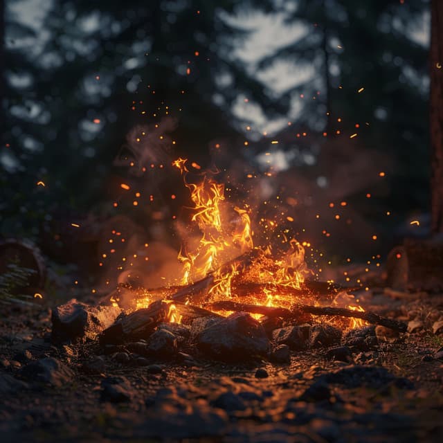 Binaural Fire Trance for Deep Meditation - Chakras Meditation