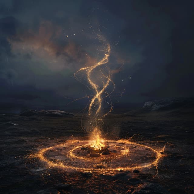 Música De Meditación De Fuego Para Una Reflexión Tranquila - Meditación Zen Sanadora