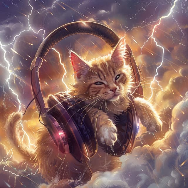 Cats Under Thunder: Purring Melodies - WeatherBug