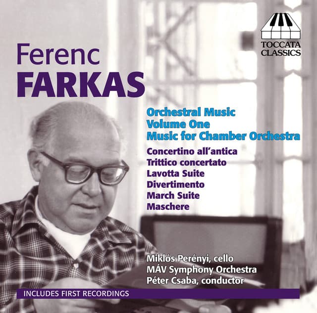 Farkas: Orchestral Music, Vol. 1 - Ferenc Farkas