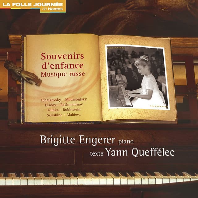 Souvenirs d'enfance, musique russe - Brigitte Engerer