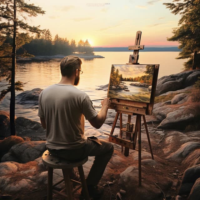 Musical Blaze: Fire for Intensive Study - Calm Music