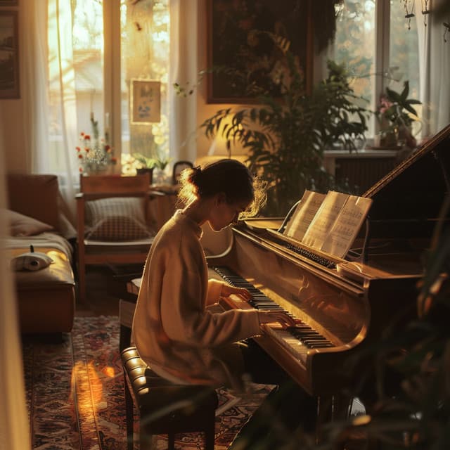 Ecos De Piano: Meditaciones A La Luz De La Luna - Espacio sagrado tranquilo