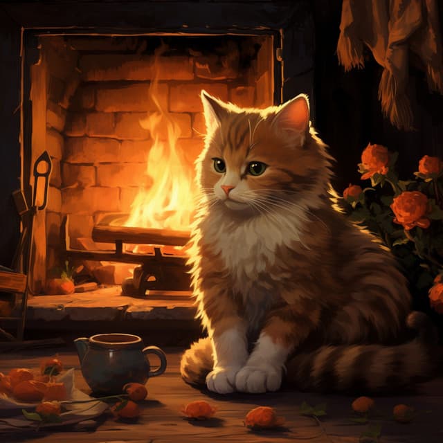 Noche Apacible Con Gatos Ardientes: Armonía De La Cantata - Música vegetal